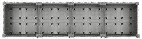 vidaXL Ζαρντινιέρα 160 x 40 x 71 εκ. από Πολυπροπυλένιο