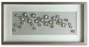 Πίνακας Βότσαλα 40x80 εκ. 5700-5 Supergreens-5700-5-Χρυσό 5700-5