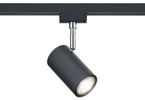 Σποτ Ράγας Duoline 78240132 10x6x16cm 1xGU10 25W Black Trio Lighting