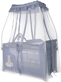 BABY COT MAGIC SLEEP COOL GREY HIPPO