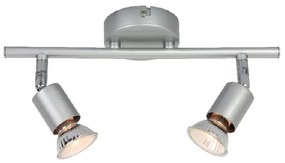Σποτ Δίφωτο Aca Trinity MC634SL2 Silver