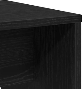 vidaXL Σκαμπό Ντυσίματος Μαύρη δρυς 70 x 35 x 45 εκ.