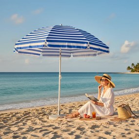 Ομπρέλα θαλάσσης &amp; camping - 120cm - 181796 - Blue