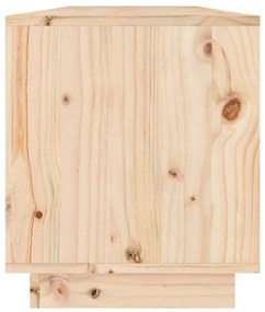 vidaXL Έπιπλο Τηλεόρασης 110,5 x 34 x 40 εκ. από Μασίφ Ξύλο Πεύκου