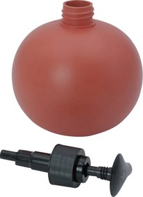 Επιτραπέζιο Πλαστικό Dispenser 600ml σε 3 Χρώματα και Σφαιρικό Σχέδιο