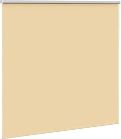 vidaXL Roller Blind Blackout Μπεζ 160x175 cm Πλάτος υφάσματος 156,6cm
