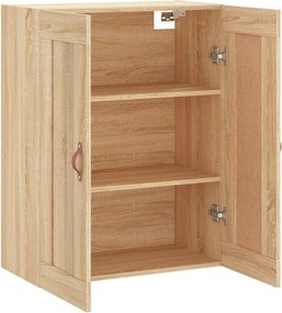 vidaXL Ντουλάπι Επιτοίχιο Sonoma Δρυς 69,5 x 34 x 90 εκ. Επεξεργ. Ξύλο