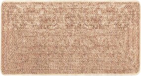 vidaXL Χαλί Runner MARSA Κίτρινο 80 x 150 cm Πολυέστερ και PVC