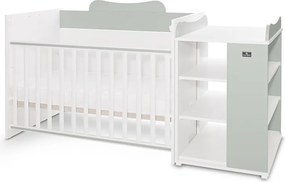 BED MULTI 190/72 COLOUR WHITE/MILKY GREEN