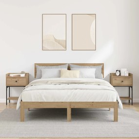 vidaXL Κομοδίνο 2 τεμ. Artisan Oak 40 x 29 x 60 εκ Επεξεργασμένο Ξύλο