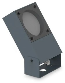 Φωτιστικό Δαπέδου Sirio GX53 9W 10x5x19cm Anthracite Ideal Lux