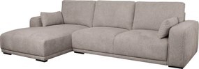 California L-Shape Sofa Left Beige