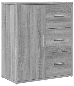 vidaXL Βοηθητικά Ντουλάπια 2 τεμ. Γκρι Sonoma 60x31x70 εκ. Επεξ. Ξύλο