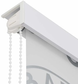 vidaXL Κουρτίνα Μπάνιου Ρολό Σχέδιο Πιτσιλιά 80 x 240 εκ.