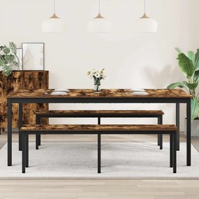 vidaXL Τραπεζαρίες 200 x 100 x 75 cm Επεξεργασμένο ξύλο Ορθογώνιος