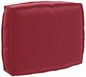 vidaXL Μαξιλάρι Παλέτας για Πλάτη Κόκκινο 50x40x12 cm από Oxford Υφάσματα