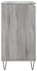 vidaXL Ντουλάπι Γκρι Sonoma 60x35x70 εκ. από Επεξεργασμένο Ξύλο