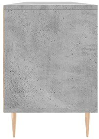 vidaXL Έπιπλο Τηλεόρασης Γκρι Σκυρ. 150x30x44,5 εκ. Επεξ. Ξύλο