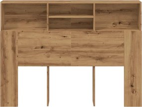 vidaXL Κεφαλάρι Ντουλάπι Χειροποίητο Δρυς 140x19x103,5 εκ.