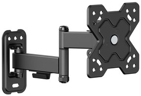 POWERTECH επιτοίχια βάση τηλεόρασης PT-1278, 13-32", έως 20kg, full motion