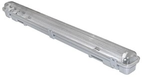 Γραμμικό Φωτιστικό Mini LED 230V T8 60cm IP65 Γκρι 3-8010605 Lumen-3-8010605-Γκρι 3-8010605