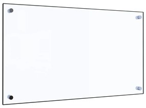 vidaXL Πλάτη Κουζίνας Διαφανής 70 x 40 εκ. από Ψημένο Γυαλί