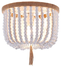 Φωτιστικό Οροφής Aca ML127051P SPETSES Λευκό (White)