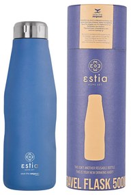 Θερμός Travel Flask Save The Aegean Denim Blue 500ml Estia 01-12052