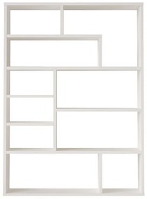 ΒΙΒΛΙΟΘΗΚΗ DECORA PAKOWORLD ΣΕ ΛΕΥΚΗ ΑΠΟΧΡΩΣΗ 90X22X123.6ΕΚ