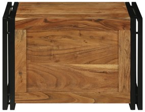 vidaXL Κουτί Αποθήκευσης 60x40x41 εκ. - Στερεό Ξύλο Ακακίας