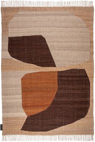 Χαλί Naf Naf Lyra 02 Natural Brown Βιοκαρπέτ 200X300cm