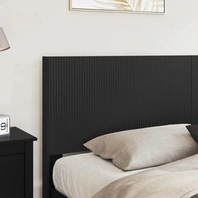 vidaXL Καλάθι με αποθήκη και κεφαλάρι Μαύρο 200 x 200 cm