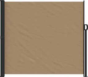vidaXL Σκίαστρο Πλαϊνό Συρόμενο Taupe 180 x 500 εκ.