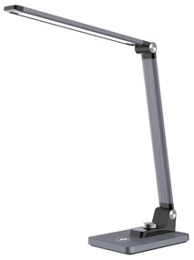 ΦΩΤΙΣΤΙΚΟ ΓΡΑΦΕΙΟΥ LED BLAIN PRO HM4458.07 ΓΚΡΙ ΒΑΣΗ ABS & ΑΛΟΥΜΙΝΙΟ 35,6x43,1Υεκ