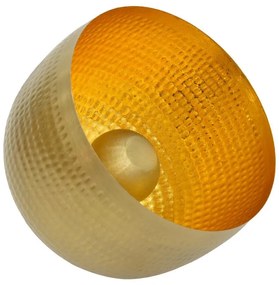 Φωτιστικό δαπέδου Lightie Inart E27 χρυσό μέταλλο Φ35x33εκ 35x35x33 εκ.