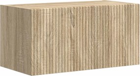 vidaXL Σετ επίπλου τηλεόρασης 4 pcs Δρύς Sonoma Επεξεργασμένο ξύλο