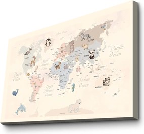 Decorative Canvas Painting 4570COC-007 Multicolor