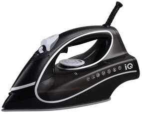 Iq Ηλεκτρικό Σίδερο Ei-863 Black 3100w Με Κεραμική Πλάκα Και Συνεχόμενη Παροχή 35g/min