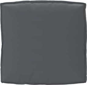 vidaXL Μαξιλάρι Ανθρακί 80 x 80 x 12 cm Ύφασμα Όξφορντ