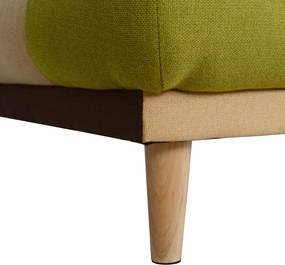 ΚΑΝΑΠΕΣ ΚΡΕΒΑΤΙ 3Θ HM3003 LEONARDO MIXED COLOR 180x80x75Υεκ.