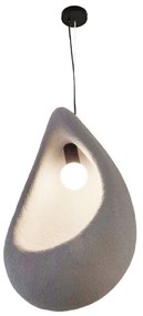 Φωτιστικό Οροφής 4054 38x55cm 1XE27 Grey Inlight