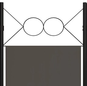 vidaXL Διαχωριστικό Δωματίου με 6 Πάνελ Ανθρακί 240 x 180 εκ.