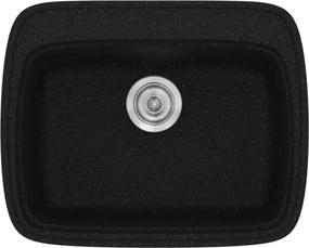 Sanitec Classic 313 (58×50) - Γρανιτένιος νεροχύτης - Metallic SPACE