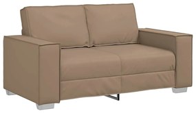 vidaXL Καναπές Loveseat Καφέ 120 εκ από Συνθετικό Δέρμα