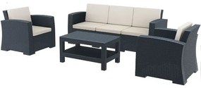 Siesta Monaco/ST-3* Lounge Set Anthracite metax-01-00-1804 διάστ.0.0000 x 0.0000 x 0.0000