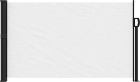 vidaXL Σκίαστρο Πλαϊνό Συρόμενο Λευκό 120 x 600 εκ.