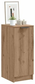 vidaXL Παπουτσοθήκη Χρώμα Αρτισιανή Δρυς 29,5x35x70 εκ. Επεξ. Ξύλο