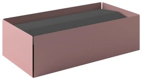 Θήκη Για Χειροπετσέτες Ανοξείδωτη Matt Pink 25x13x7,5εκ. Pam &amp; Co 121-303