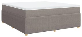 ΚΡΕΒΑΤΙ BOXSPRING ΜΕ ΣΤΡΩΜΑ TAUPE 180X200 ΕΚ. ΥΦΑΣΜΑΤΙΝΟ 3285592