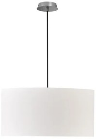 Κρεμαστό Φωτιστικό Οροφής Ύφασμα PINA Η250 Φ50 FH Ligting-860016-Λευκό 860016